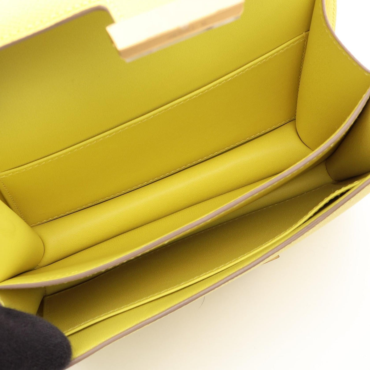 HERMES Constance 3 mini Shoulder BagLime Lime Yellow Epsom leather Epsom 2106800634969