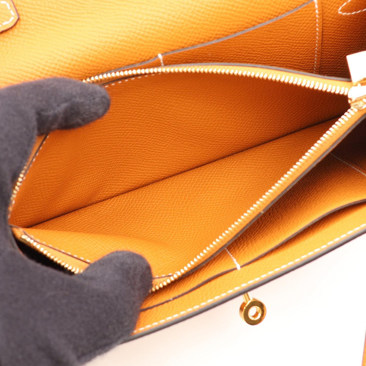 HERMES Kelly to go Shoulder BagToffee Toffee Brown Epsom leather Epsom 2106800634983