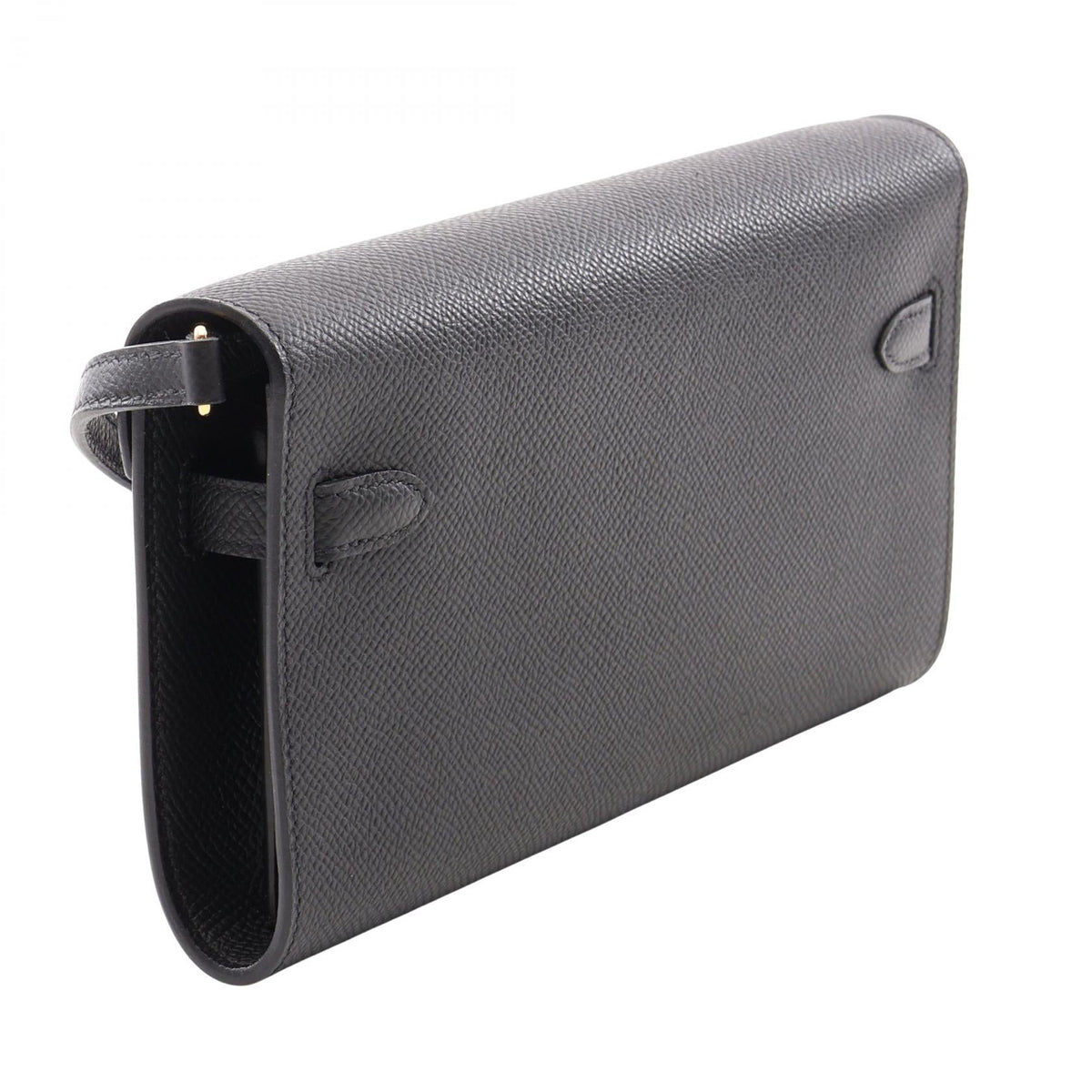 HERMES Kelly to go Shoulder Bag Black Epsom Other Epsom 2106800634990