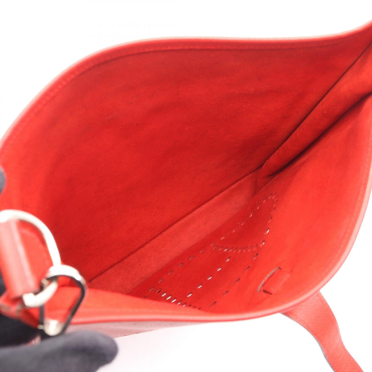 HERMES Evelyne 2 de PM Shoulder BagRouge casaque Rouge casaque Red Epsom leather Epsom 2107601163160