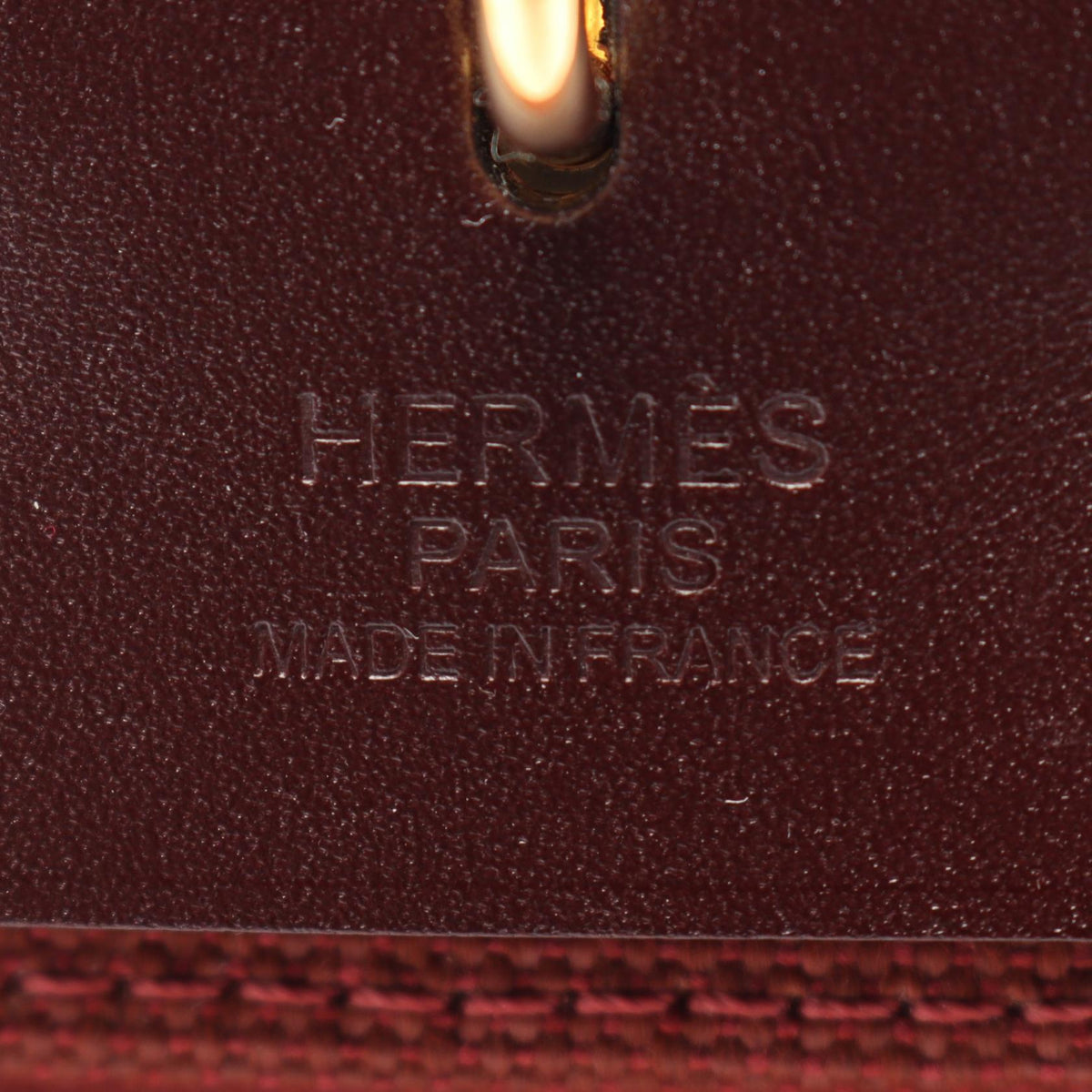 HERMES Alebag Zip PM 2WAY HandbagFramboise Framboise Red/White/Bordeaux/Rouge sellier Vache leather hunter canvas leather Toile Cadrile / Vache leather Hunter 2120300053471