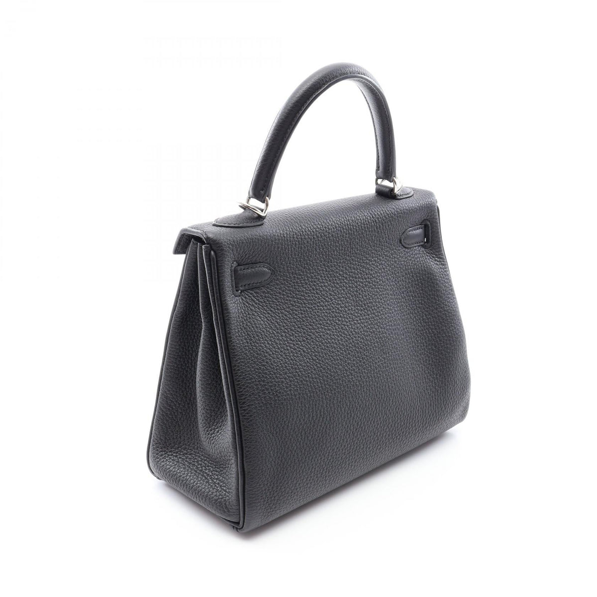 HERMES Kelly 25 2WAY Handbag Black Togo leather leather Togo leather 2106800635188