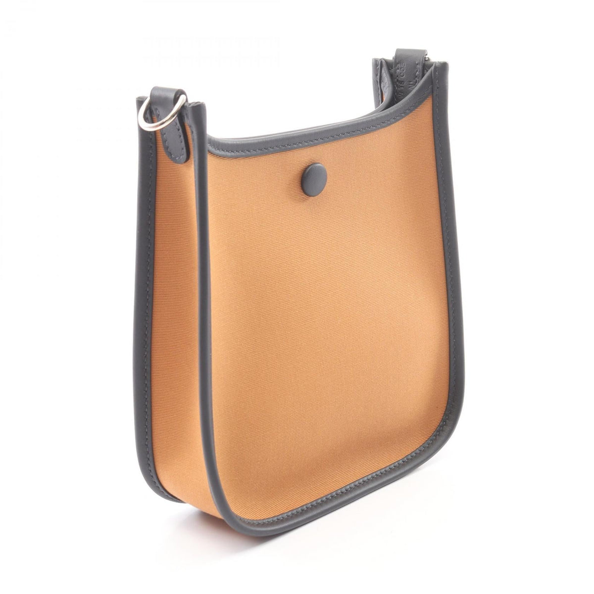 HERMES Neo EvelyneTPM Dune Cassis Caban Shoulder Bag Brown/Navy Toile officier Other Toilet official / Swift leather 2101219974668