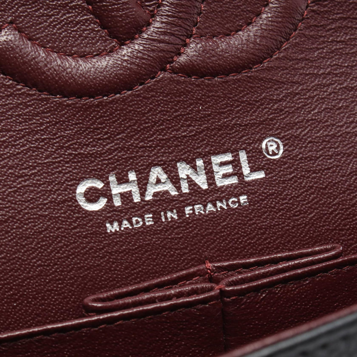 CHANEL Black Matelasse W flap Calfskin (cowhide) A01113 2106800634648