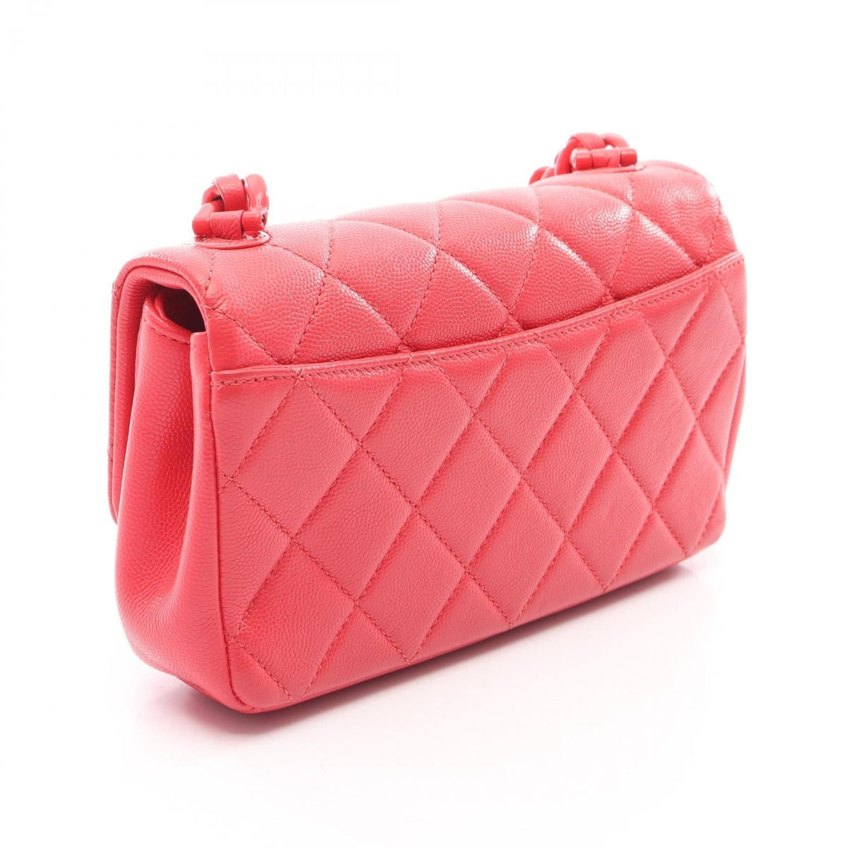 CHANEL Red Matelasse Calfskin (cowhide) AS2302 2106800634440