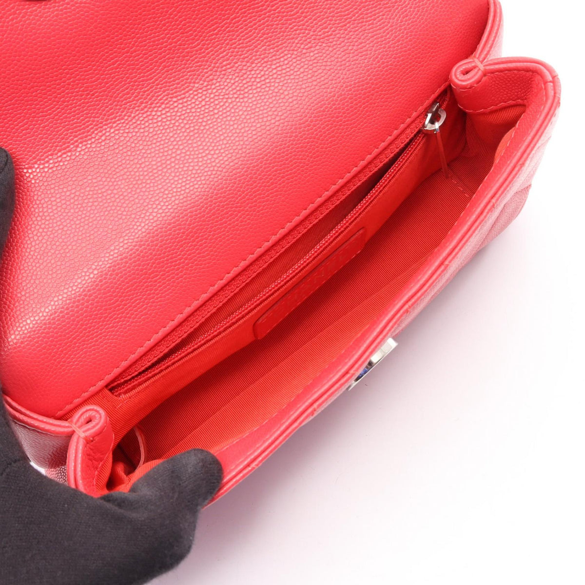 CHANEL Red Matelasse Calfskin (cowhide) AS2302 2106800634440