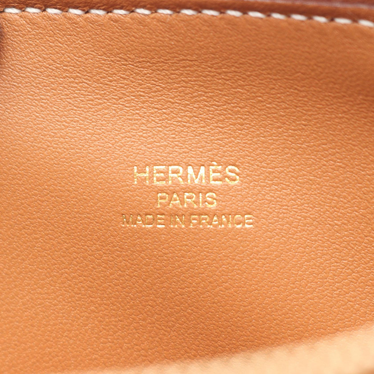 HERMES Bolide1923 Mini 2WAY HandbagGold Gold Brown Evercolor leather leather Evercolor leather 2101219965413