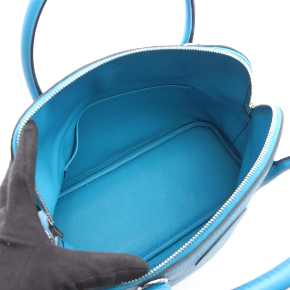 HERMES Bolide31 Blue zanzibar 2WAY HandbagBlue zanzibar Blue zanzibar Blue Taurillon Clemence leather 2101219966274
