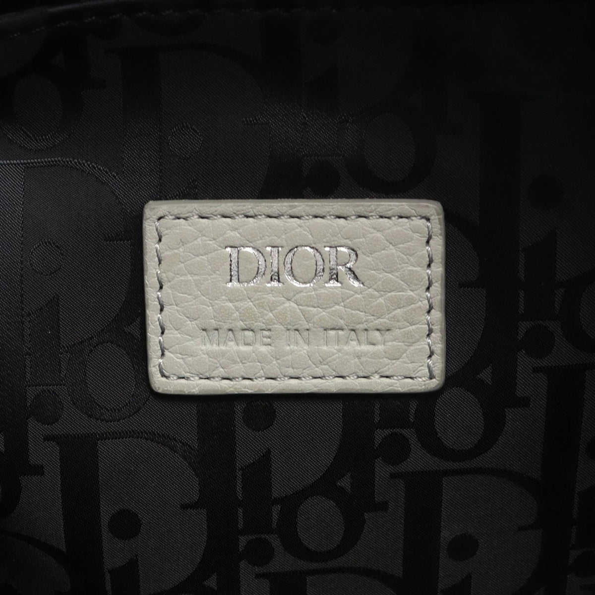 Dior Saddle Soft Bag 2WAY Handbag Blue leather 2101219958507