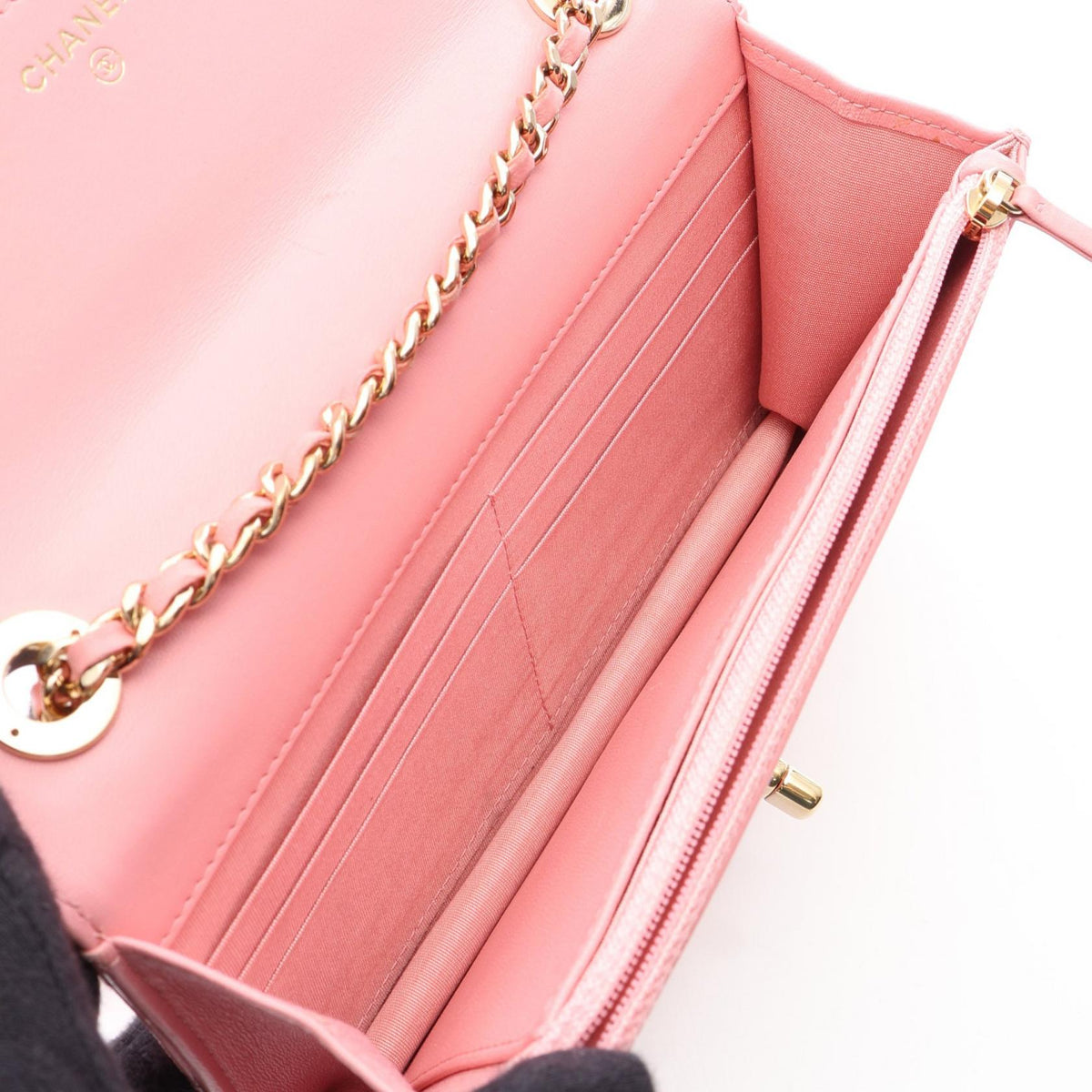 CHANEL Pink Trendy CC Matelasse Lambskin (sheep leather) A809682 2101219957401