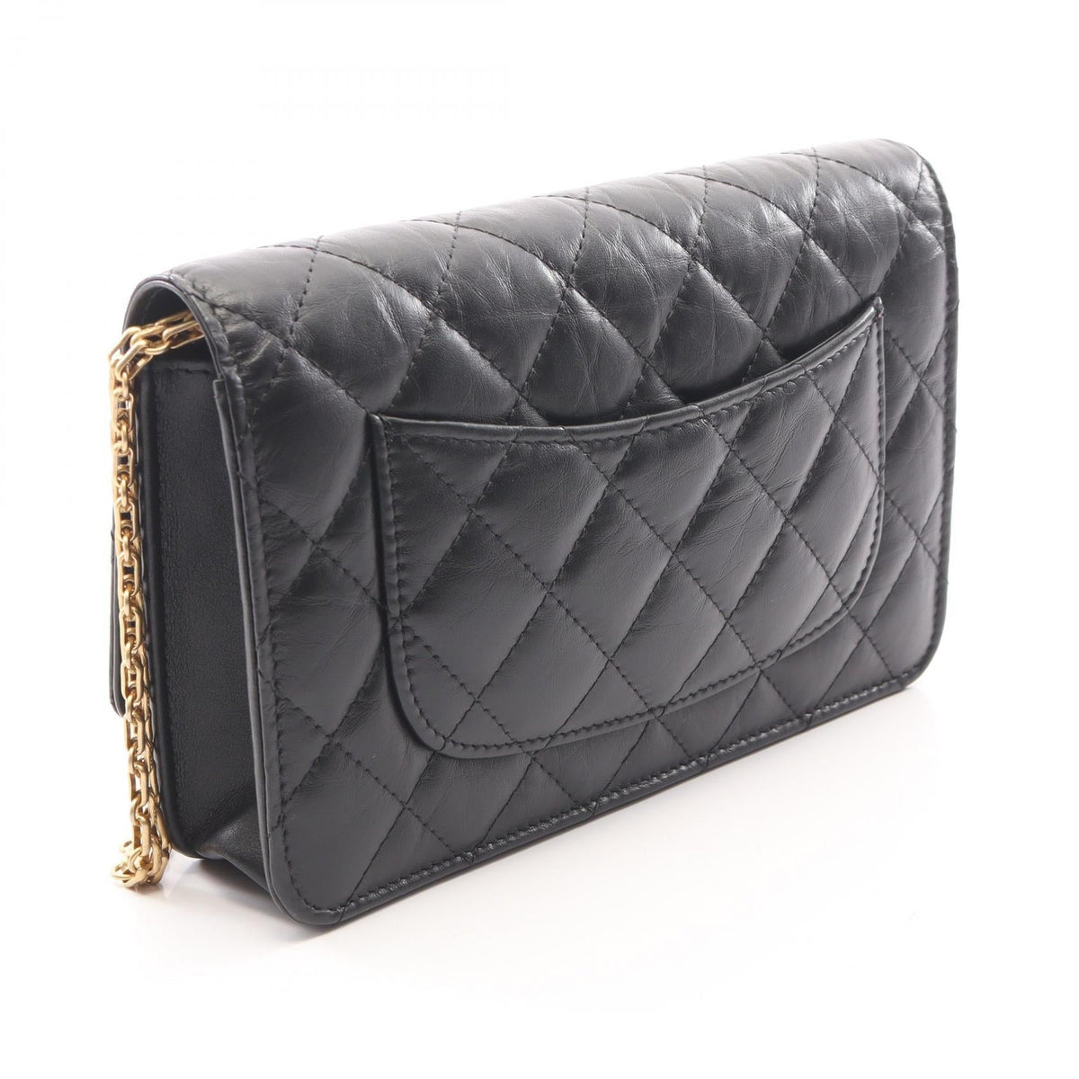 CHANEL Black 2.55 Matelasse Mini Calfskin (cowhide) 2101219957661