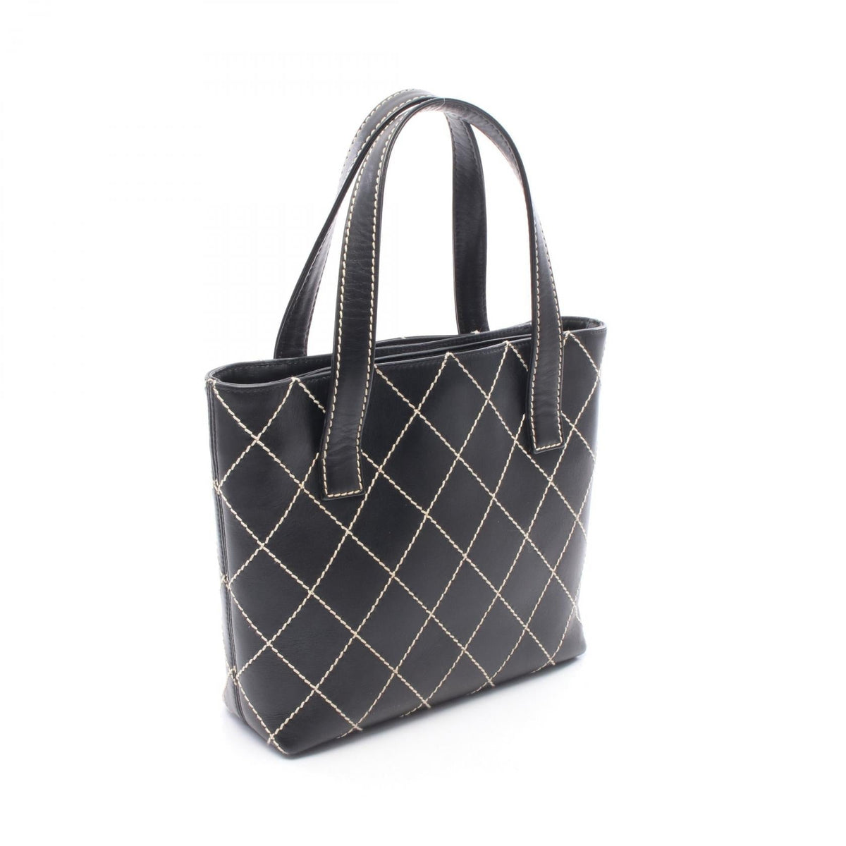 CHANEL Black Wild stitch leather 2101219957753