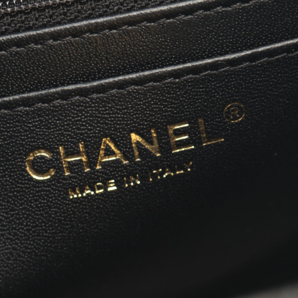 CHANEL Black Mini Matelasse Lambskin (sheep leather) 2101219957845