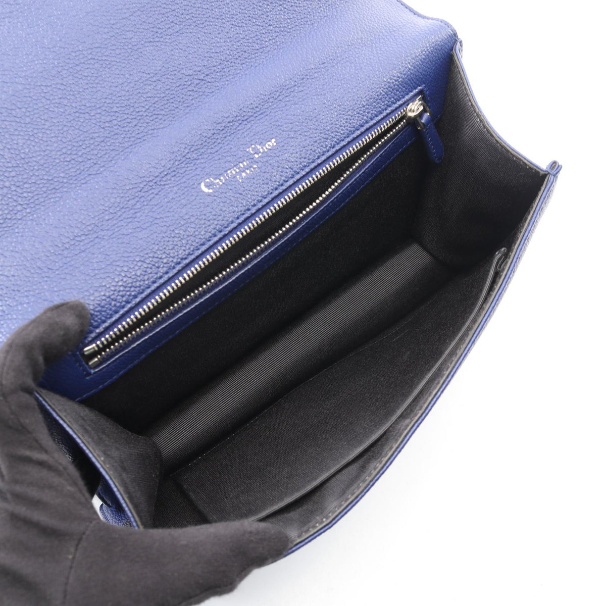 Dior DIORAMA Shoulder Bag Blue leather M0422OVRG-73B 2101219958163