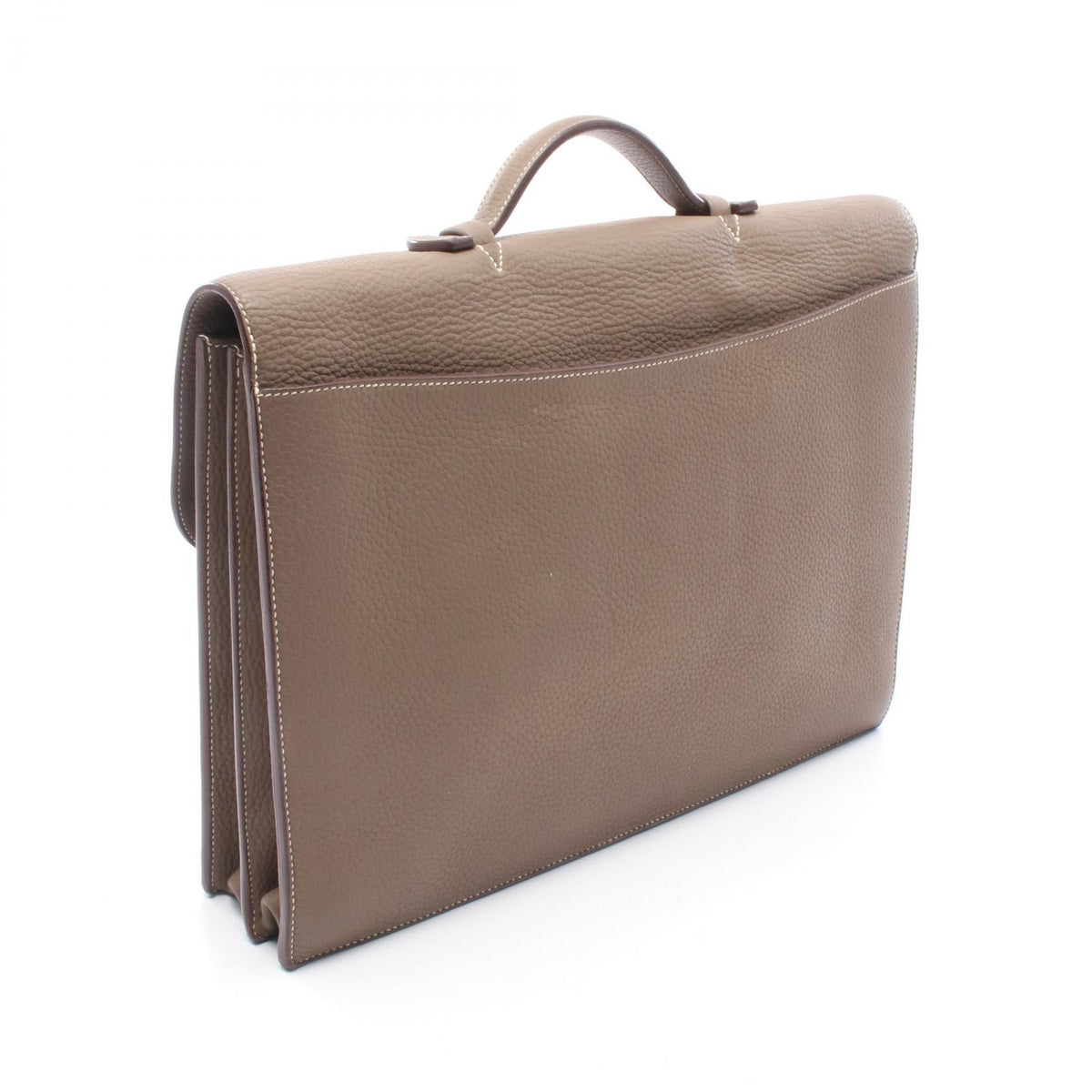 HERMES Sac Adepeche 38 Business bagEtoupe Grey Etoupe Grey Gray Taurillon Clemence leather Taurillon Clemence 2101219958170