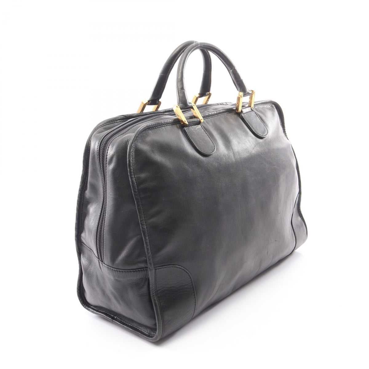 LOEWE Amazona 40 Handbag Black leather 2101219956961