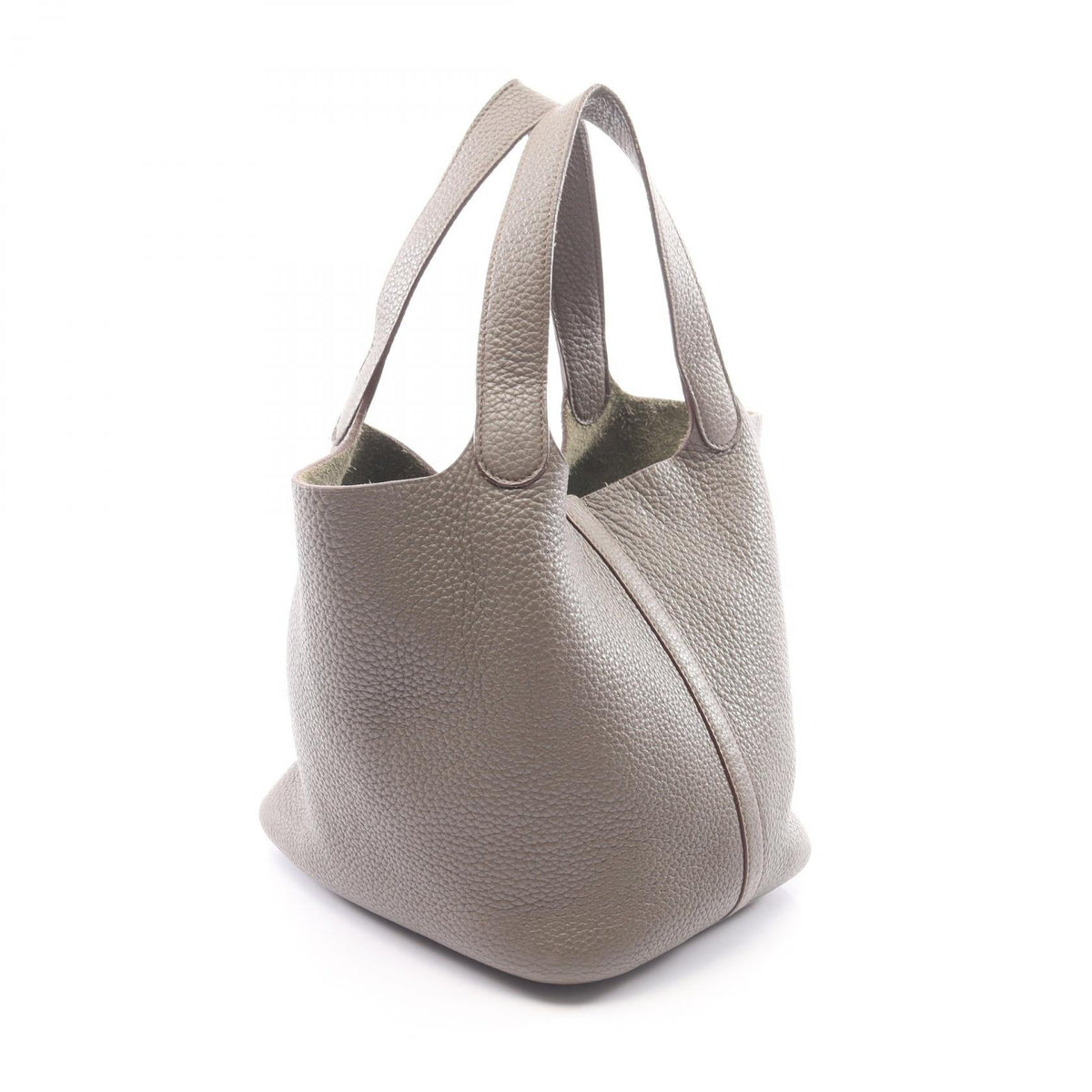 HERMES Picotin Lock MM HandbagEtain Etain Beige Taurillon Clemence leather Taurillon Clemence 2120100033482