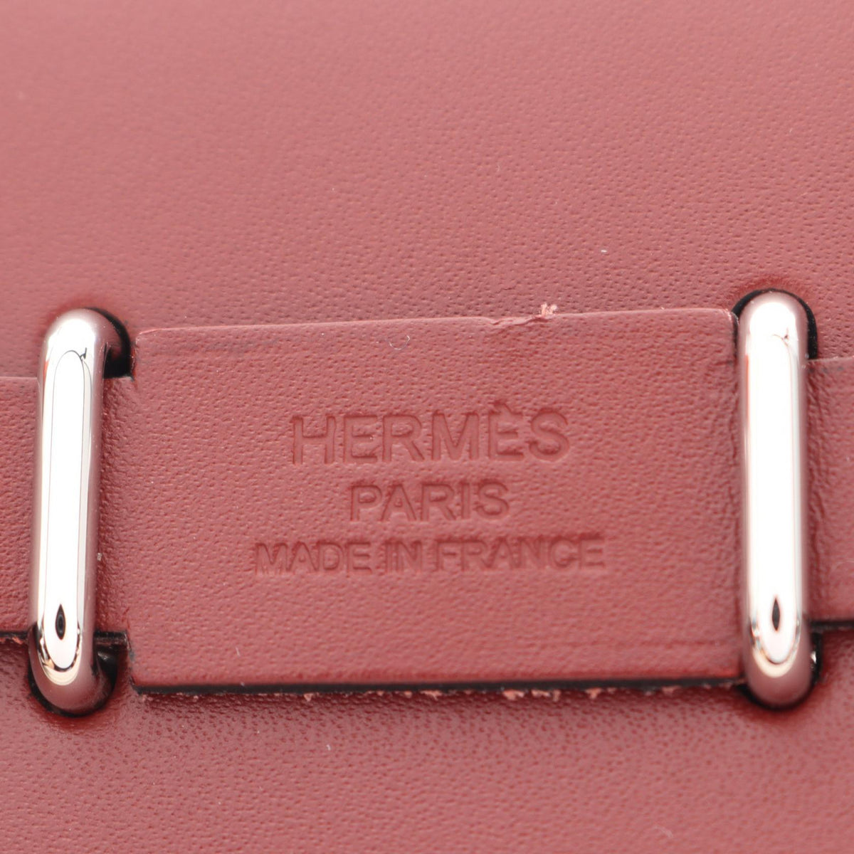 HERMES Herbag Zip Mini Ecru Rouge H Shoulder BagEcru Ecru Beige/Bordeaux Toile H canvas leather Vache leather hunter 2120300052733