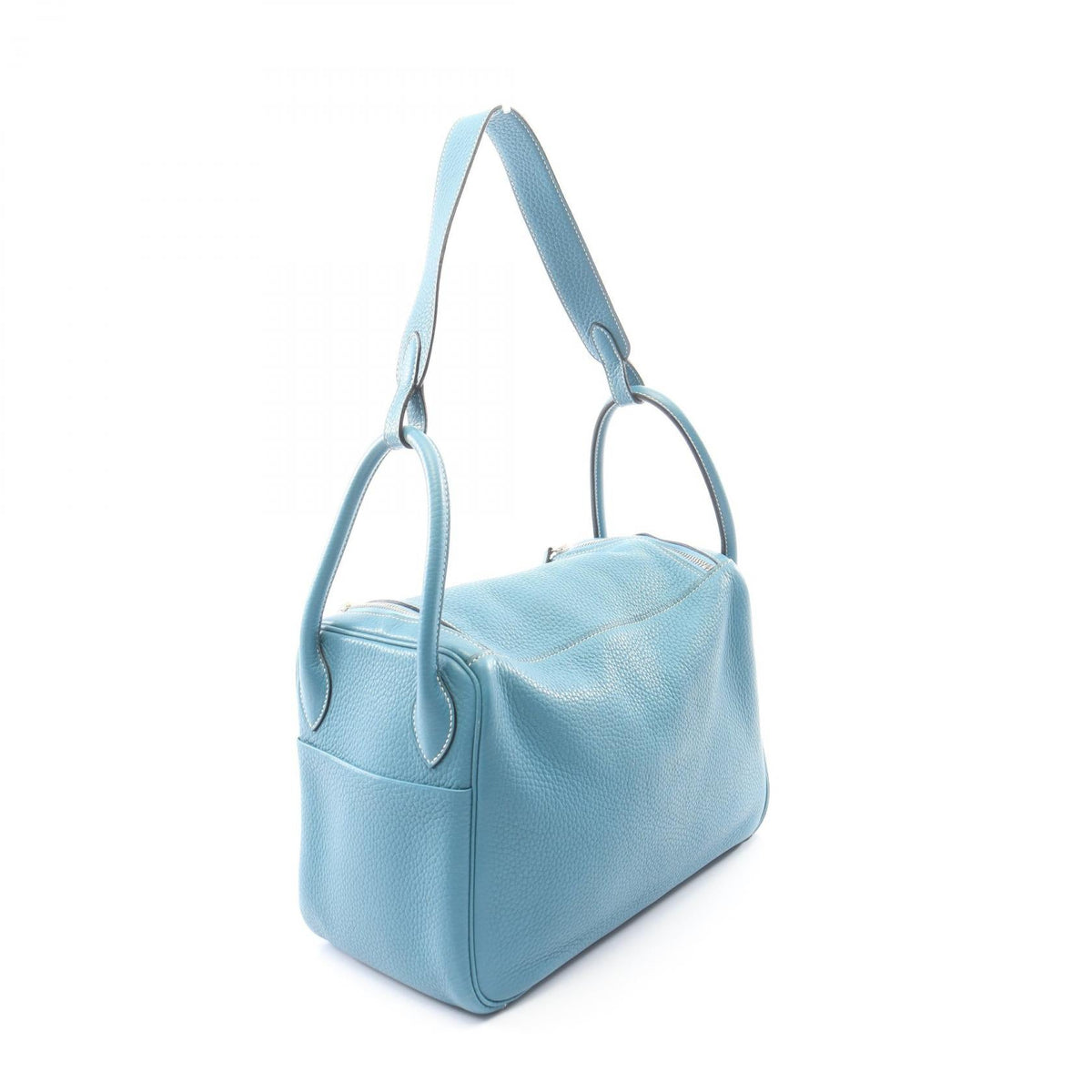 HERMES Lindy 30 Shoulder BagBlue jean Blue jean Blue Taurillon Clemence leather Taurillon Clemence 2101219947082