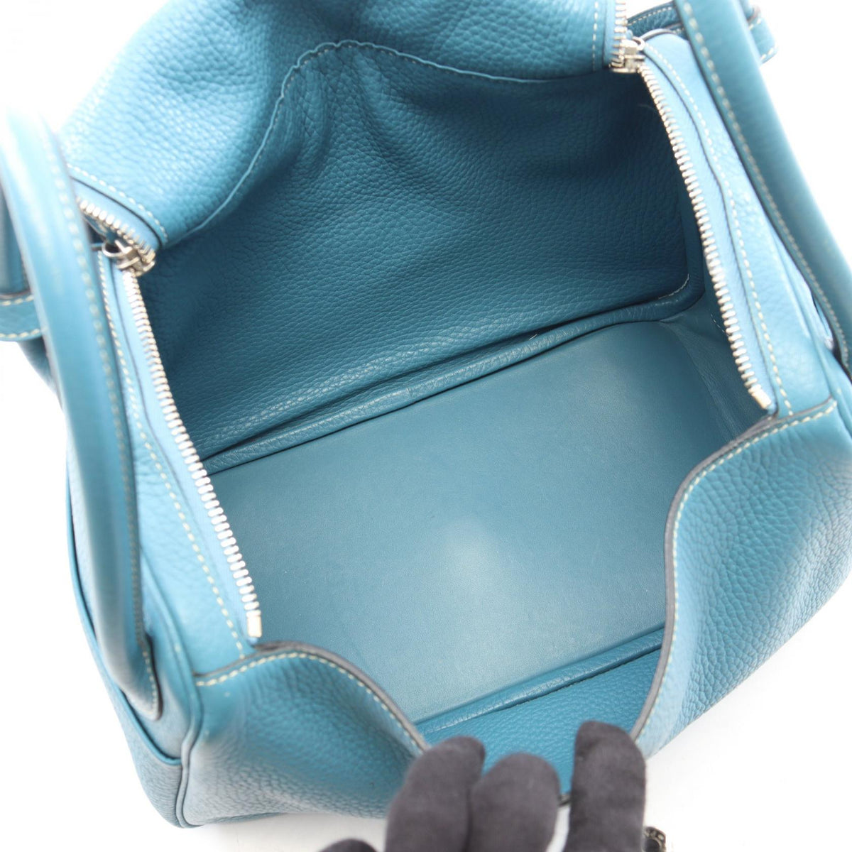 HERMES Lindy 30 Shoulder BagBlue jean Blue jean Blue Taurillon Clemence leather Taurillon Clemence 2101219947082