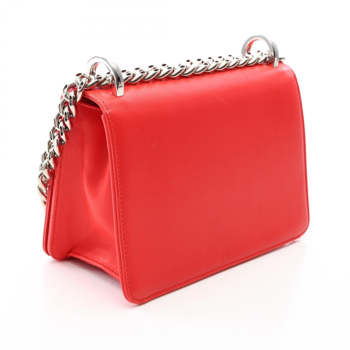 Dior DIORAMA Shoulder Bag Red leather 2101219947167