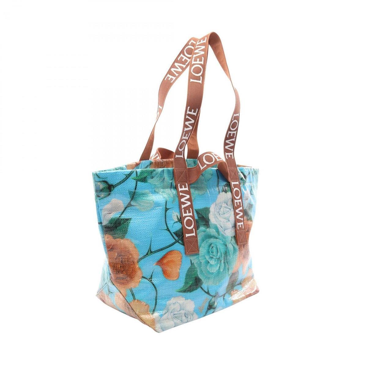 LOEWE Fold Shopper 2WAY Tote Bag Multicolor Plastics canvas 2101219947198