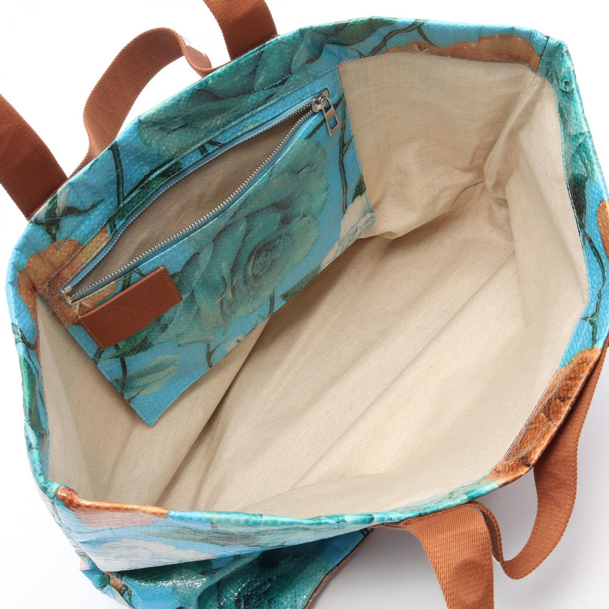 LOEWE Fold Shopper 2WAY Tote Bag Multicolor Plastics canvas 2101219947198