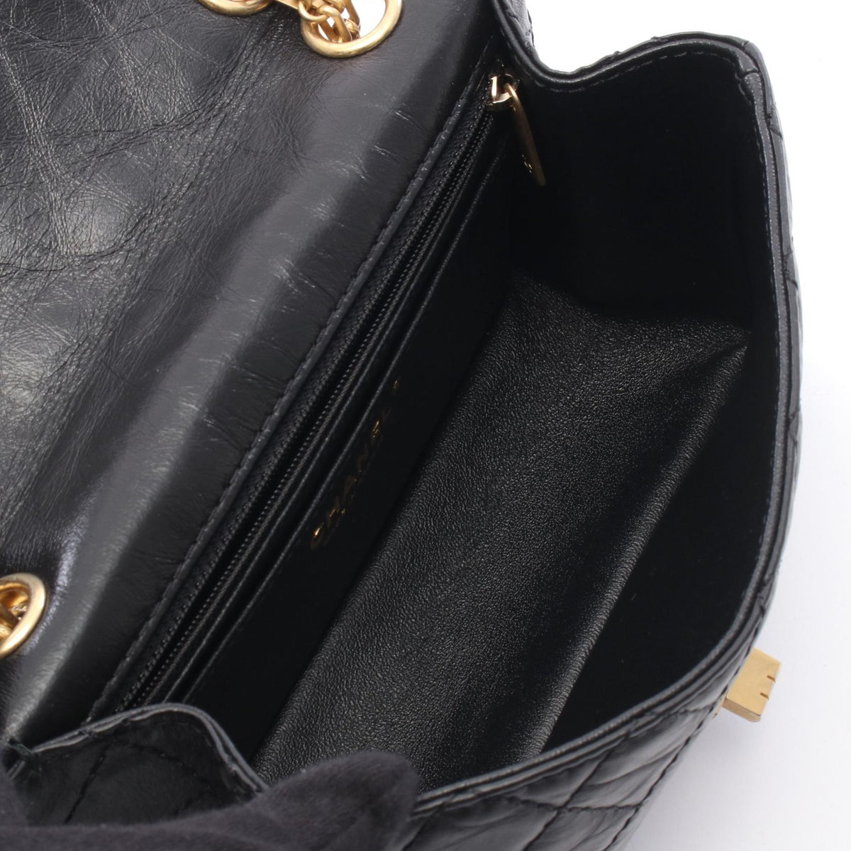 CHANEL Black 2.55 Calfskin (cowhide) 2101219947426