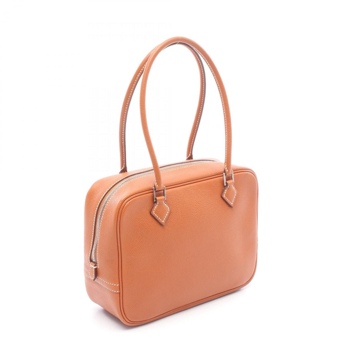 HERMES Mini Plume 20 Brique Handbag Brown Epsom Other Epsom 2101219947655