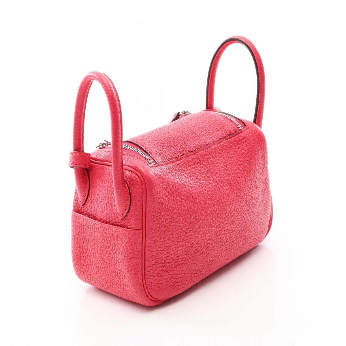 HERMES Lindy Mini Shoulder BagRose extreme Rose extreme Pink Taurillon Clemence leather Taurillon Clemence 2120300052504