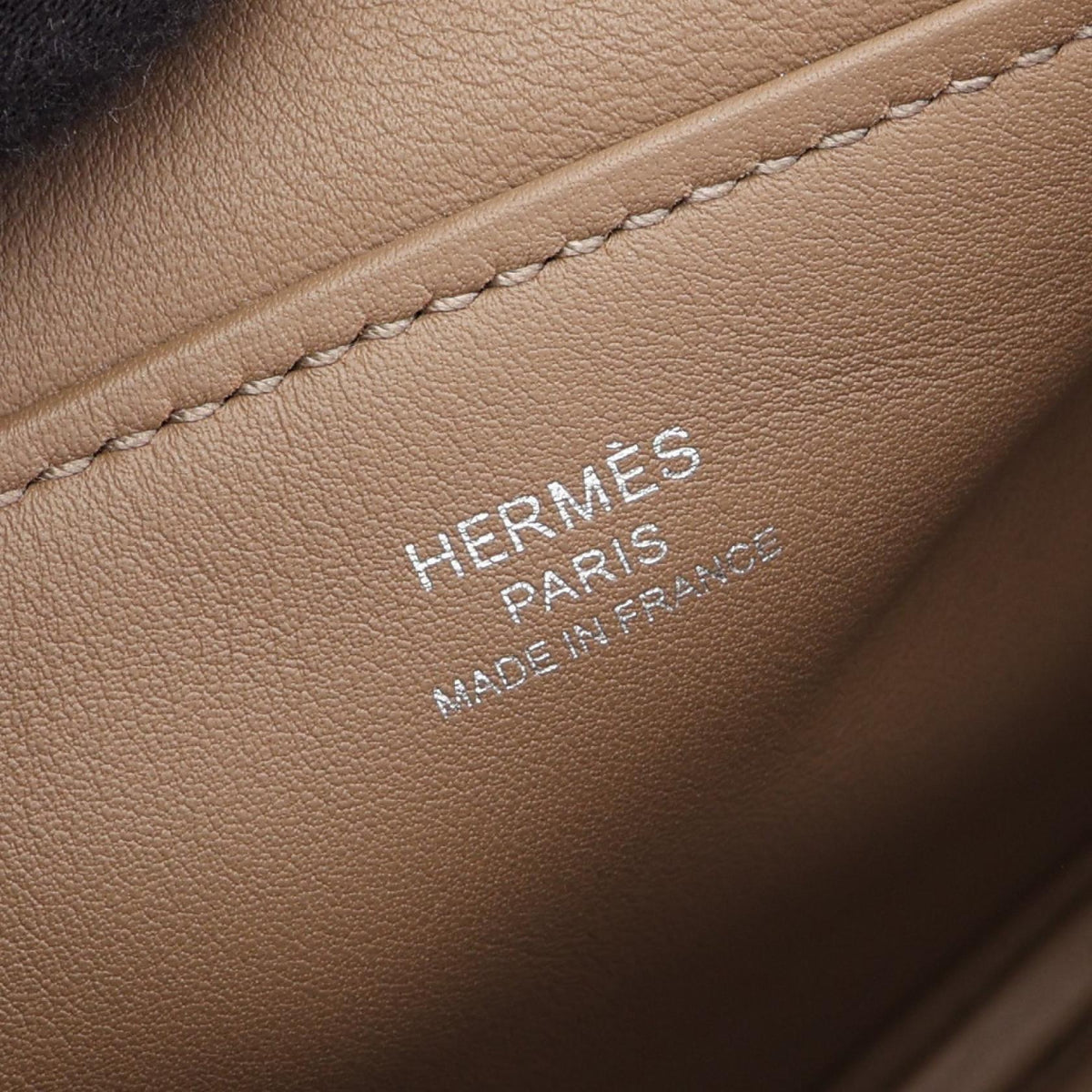 HERMES Lindy Mini Griscaille Shoulder BagEtoupe Grey Etoupe Grey Beige Vaux Swift leather leather Grizzly / Veau Swift leather 2120900125233