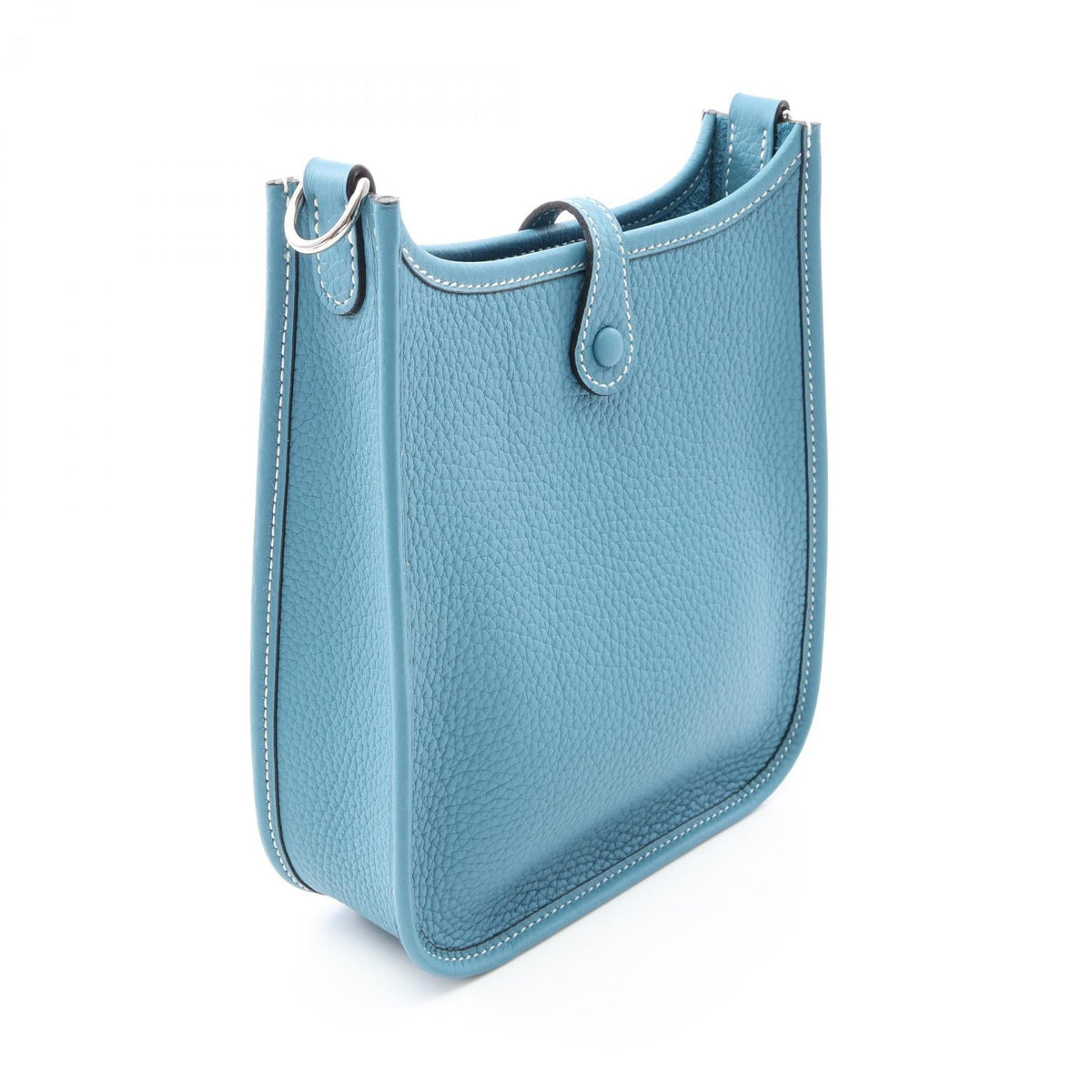 HERMES EvelyneTPM Amazon Shoulder BagNew Blue Jeans New Blue Jeans Blue Taurillon Clemence leather Taurillon Clemence 2106800633979