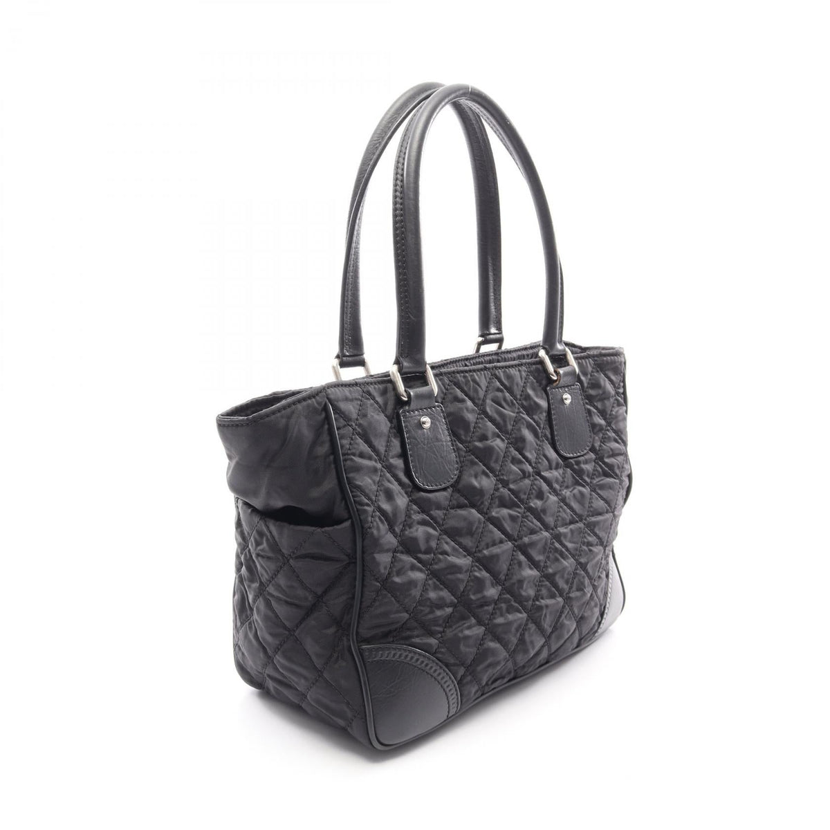 CHANEL Black Paris New York Line Nylon�leather A33100 2120300052634