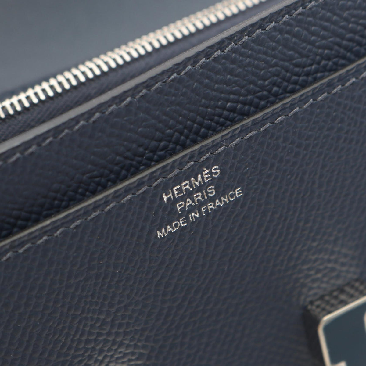 HERMES constance long to go Shoulder Bag Navy Blue navy Epsom leather Epsom 2121500000210