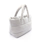 CHANEL Silver/Navy Coco Cocoon GM Reversible leather 2101219950822