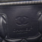 CHANEL Silver/Navy Coco Cocoon GM Reversible leather 2101219950822