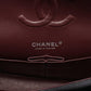 CHANEL Black Matelasse W flap Calfskin (cowhide) 2101219950907