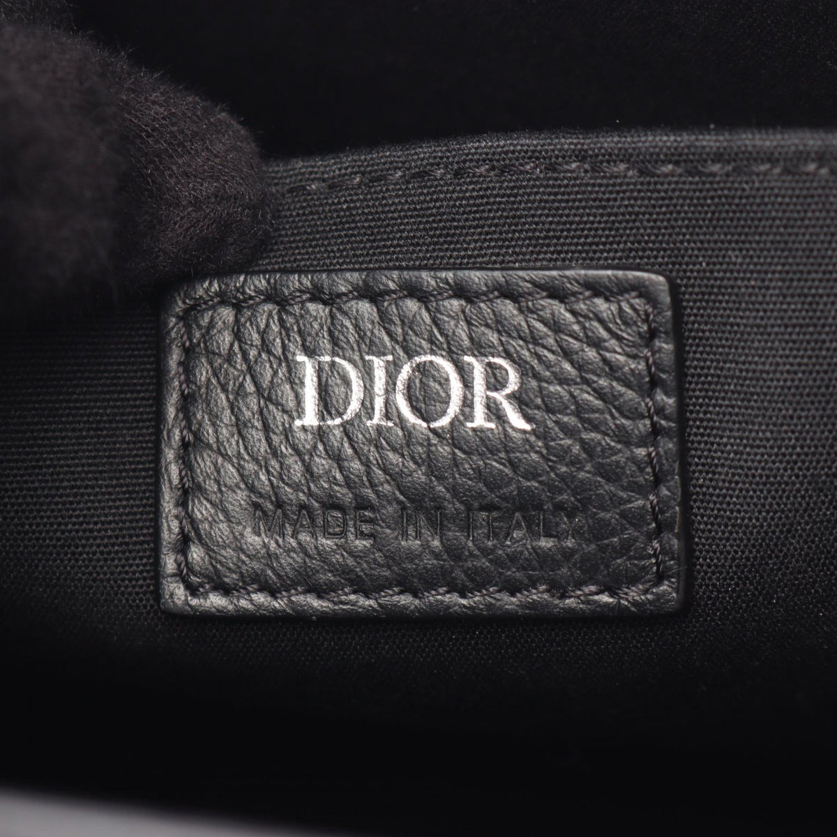 Dior Safari North-South Oblique 2WAY Handbag Black canvas�leather 1ESPO311YKY 2100301245853