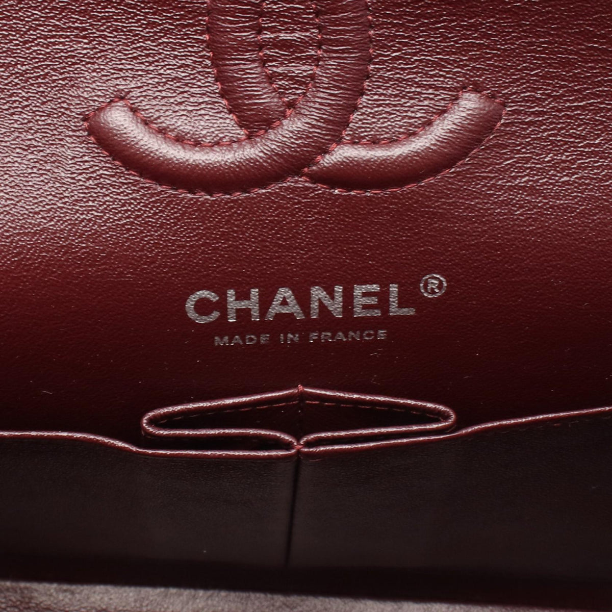 CHANEL Black Matelasse W flap Grained Calfskin leather A01113 2120300052719