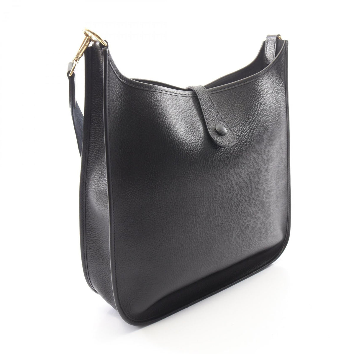 HERMES Evelyne 1 Anne GM Shoulder Bag Black Ardennes leather leather Ardennes leather 2120100033222