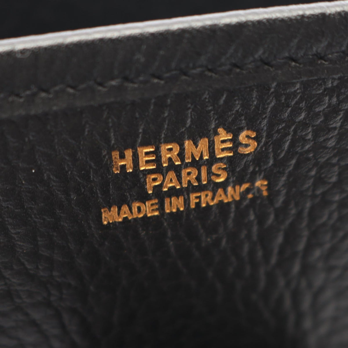 HERMES Evelyne 1 Anne GM Shoulder Bag Black Ardennes leather leather Ardennes leather 2120100033222