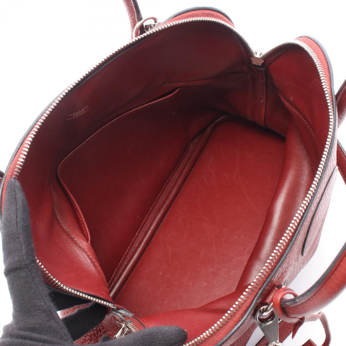 HERMES Bolide31 2WAY HandbagRuby Ruby Bordeaux Taurillon Clemence leather Taurillon Clemence 2101219946757