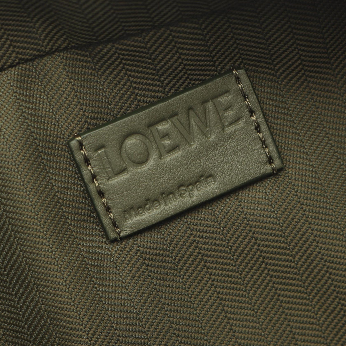 LOEWE Mini Crossbody Camera Bag Shoulder Bag Khaki leather C565R41X04 2120100033062
