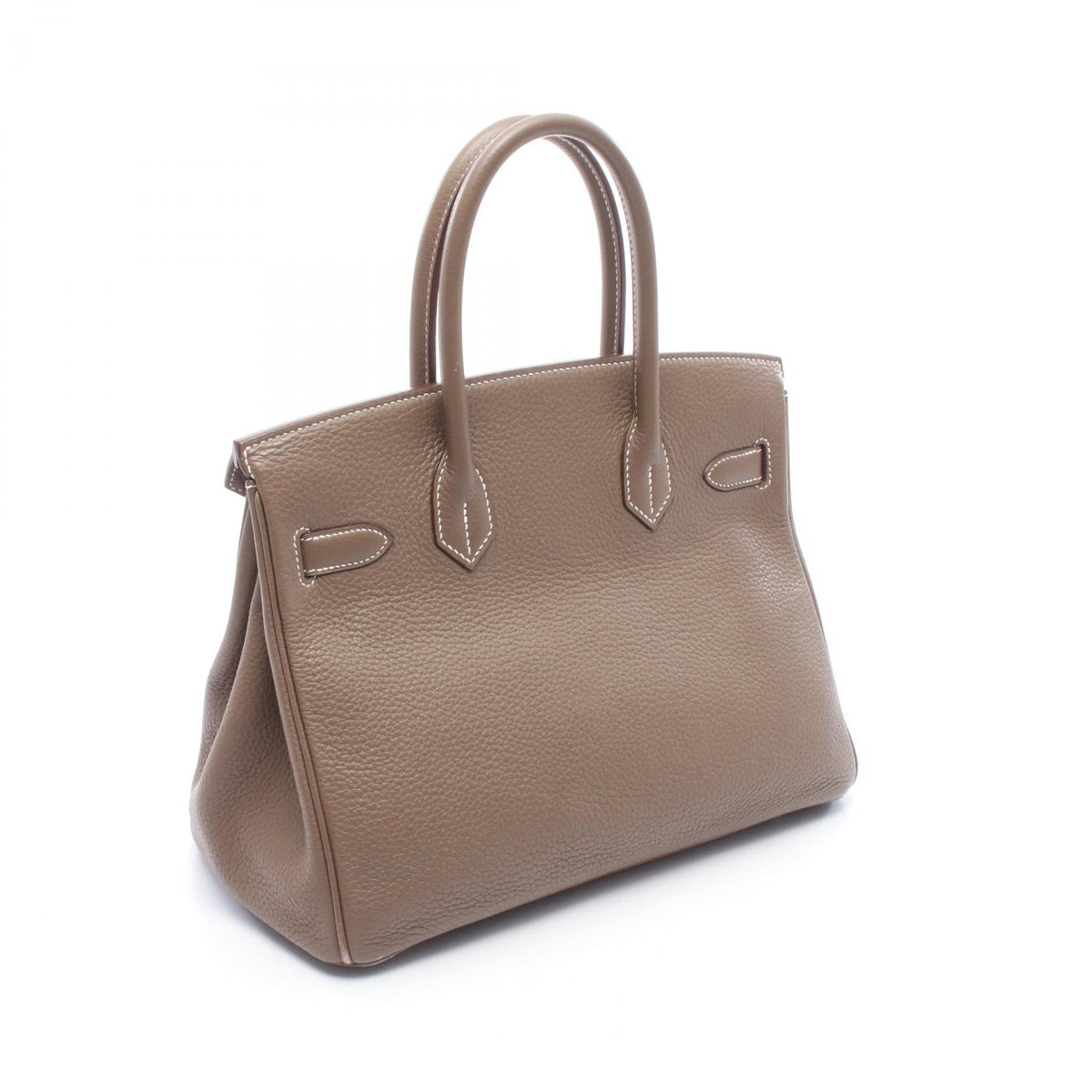 HERMES Birkin 30 HandbagEtoupe Grey Etoupe Grey Gray Taurillon Clemence leather Taurillon Clemence 2104102515887