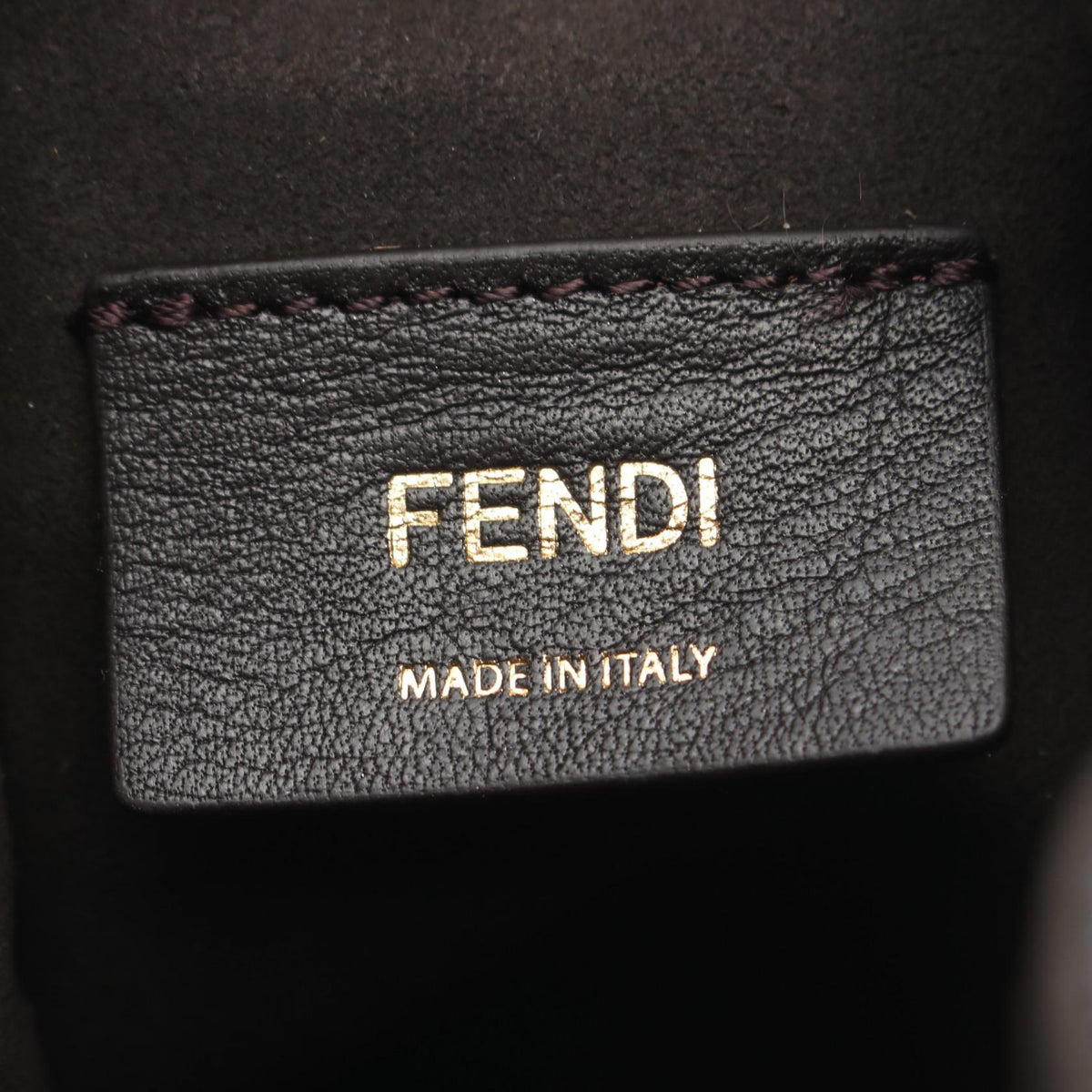 FENDI Mini Montresor FF Jacquard 2WAY Handbag Navy/Blue canvas 8BS109AWVAF0NAP 2101219946245