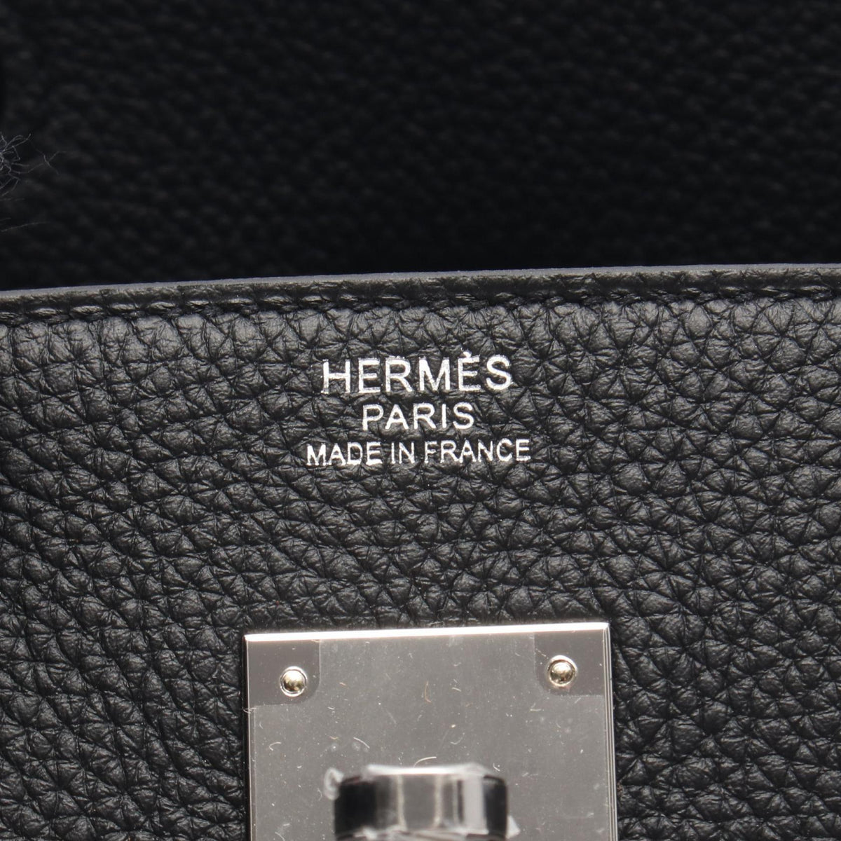 HERMES Birkin 30 Handbag Black Togo leather Other Togo leather 2120300052245