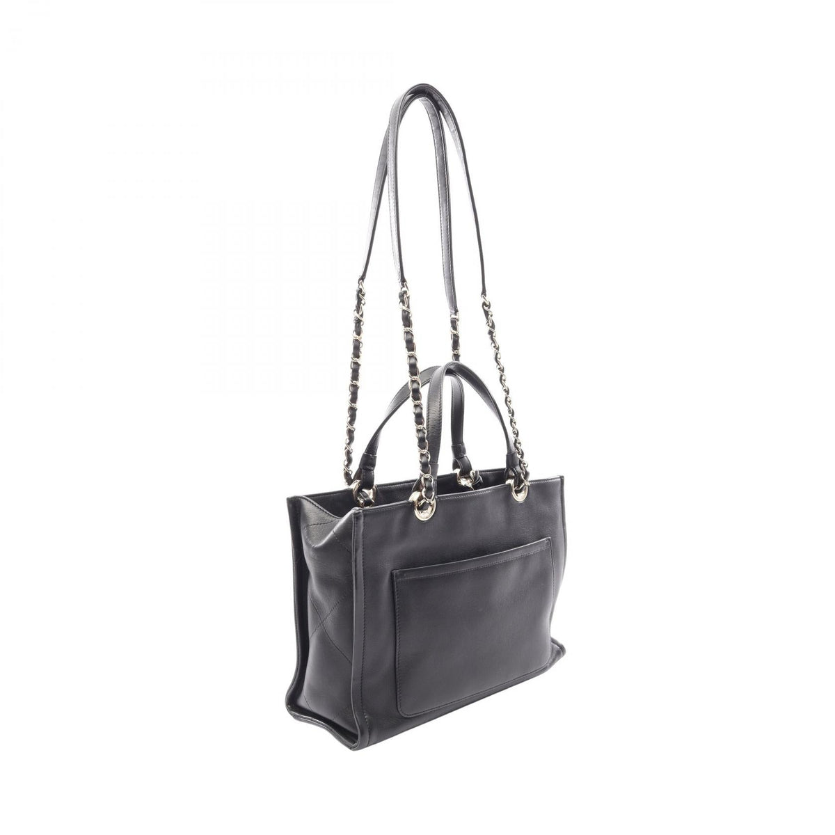 CHANEL Black COCO Mark leather AP3129 2120800029631