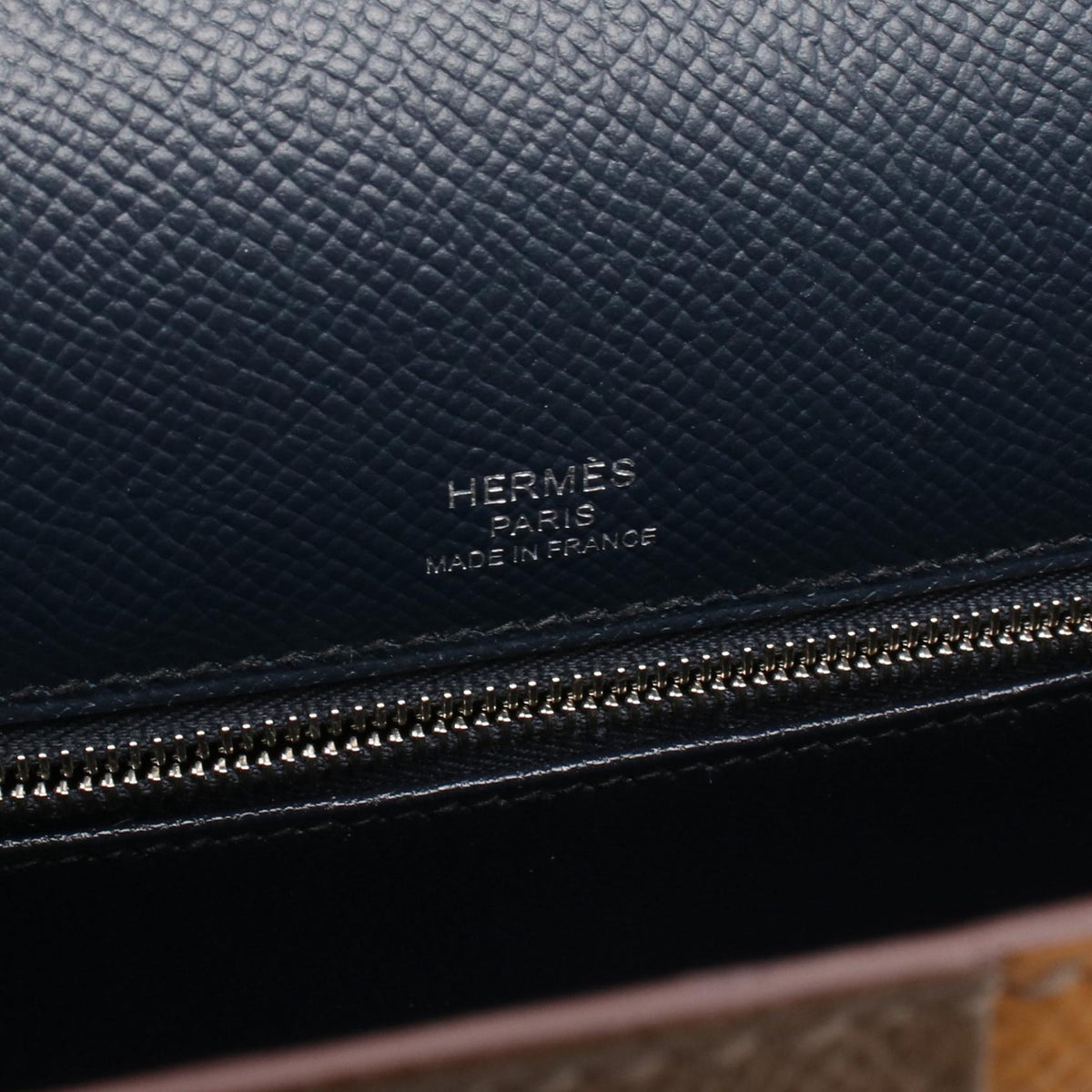 HERMES Kelly 28 (External Stitching, 2-Way) HandbagSesame Sesame Brown/Gray/Etoupe Grey Epsom leather Epsom 2101219943947