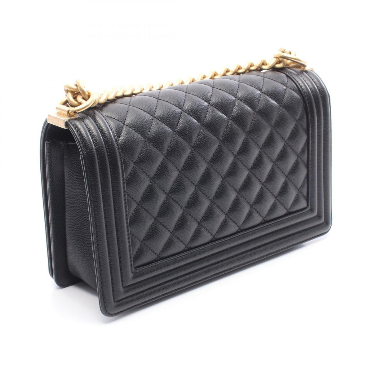 CHANEL Black Boy chanel Grained Calfskin leather A67086 2101219944005