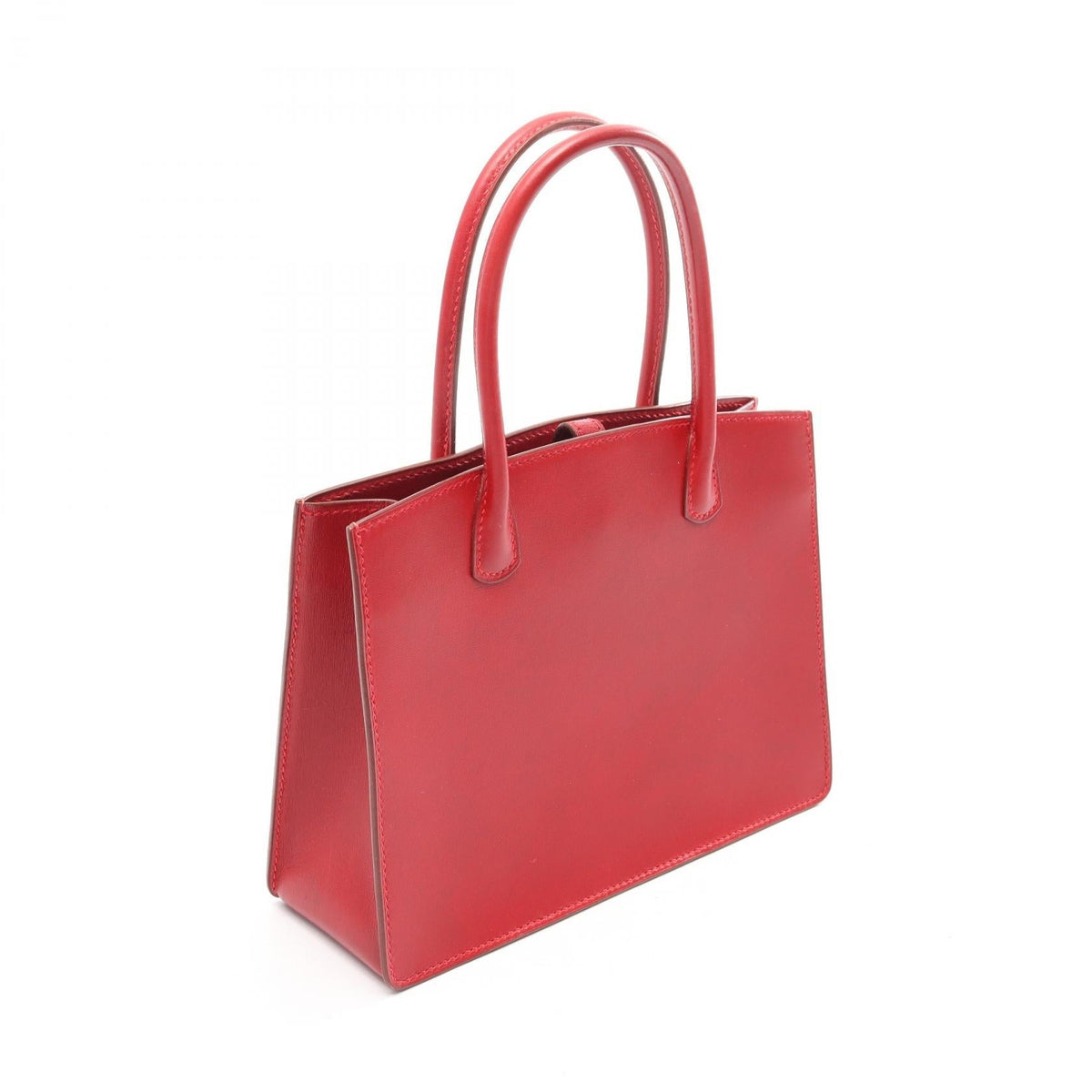 HERMES White Bus TPM Rouge vif HandbagRouge vif Rouge vif Red Box calf leather Calfskin (cowhide) 2101219939452